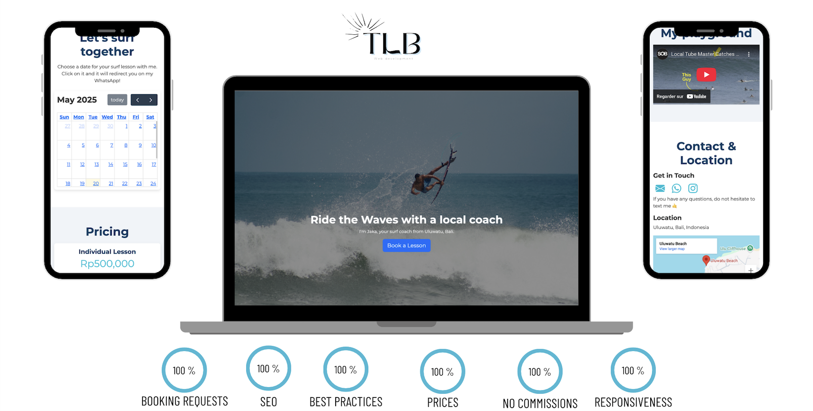 Clean design to launch your freelance coach career